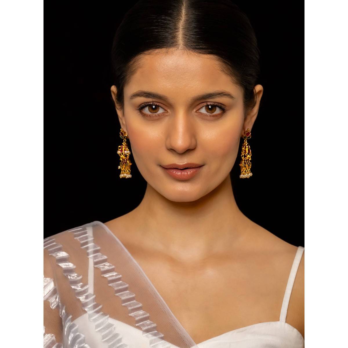 Shlok Jewels Rukmini Danglers Earrings