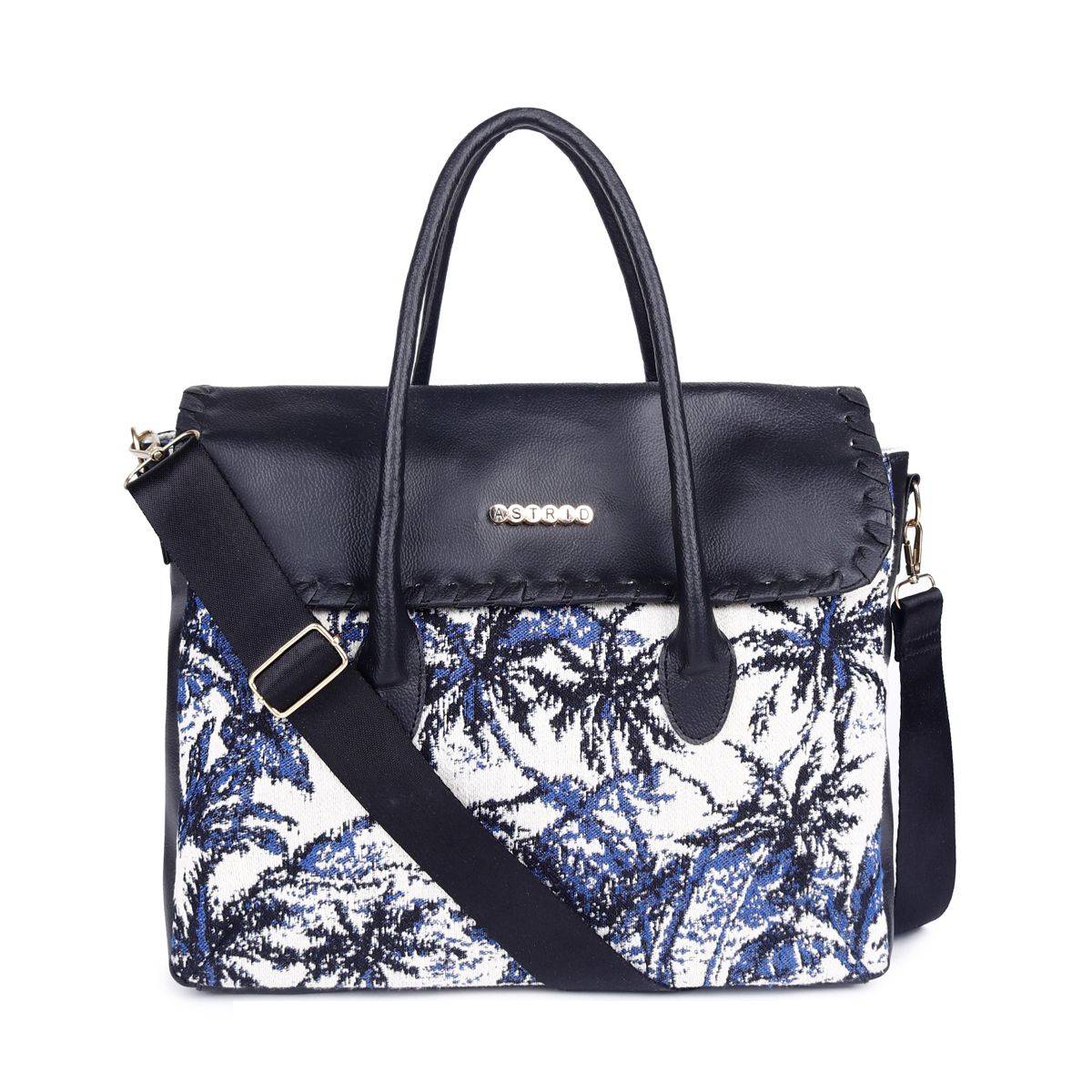 Astrid Handbag with Detachable Sling for Women Multi-Color