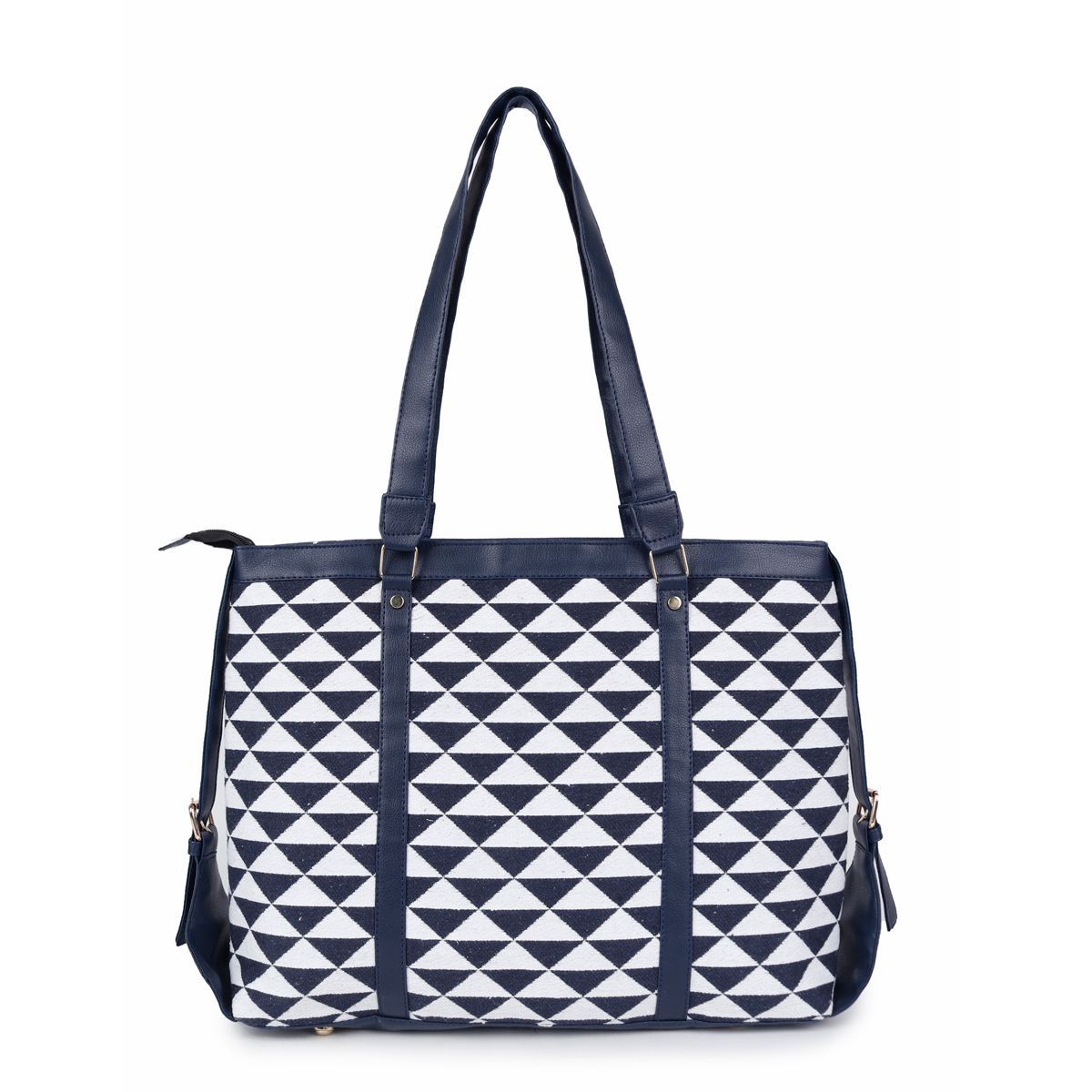 Buy Astrid Laptop Bag with Dual Handle for Women Blue Online