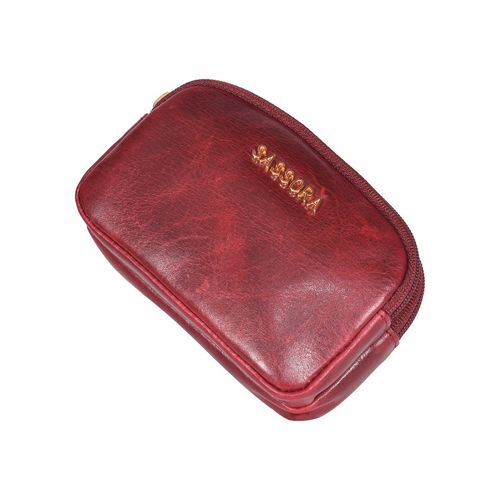 Buy Sassora Genuine Leather Women Coin Pouch (S) Online