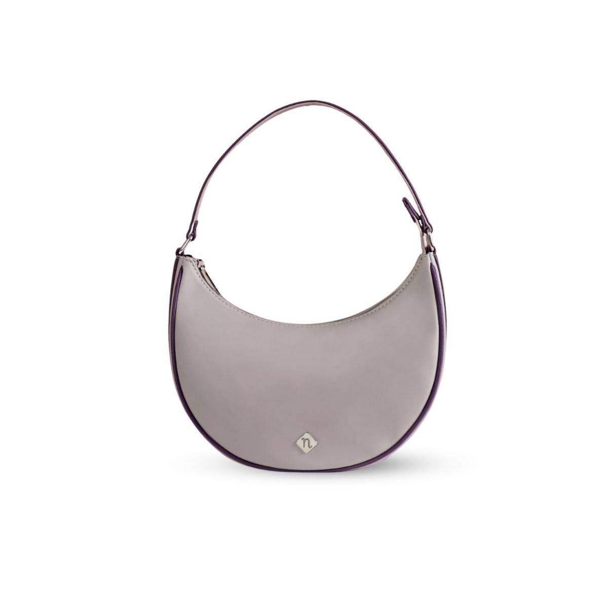 Nestasia Grey Moon Bag (S)