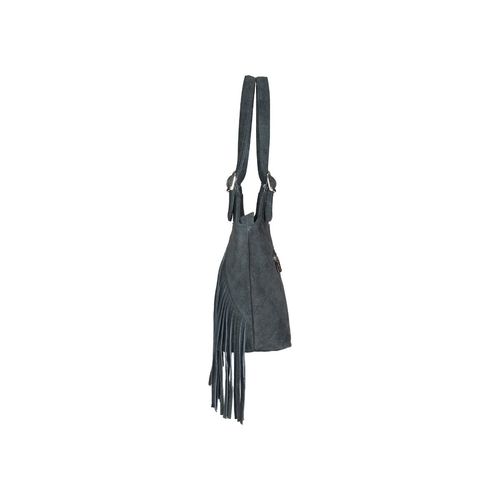 Buy Sassora Premium Suede Leather Women Fringe Shoulder Bag (M) Online