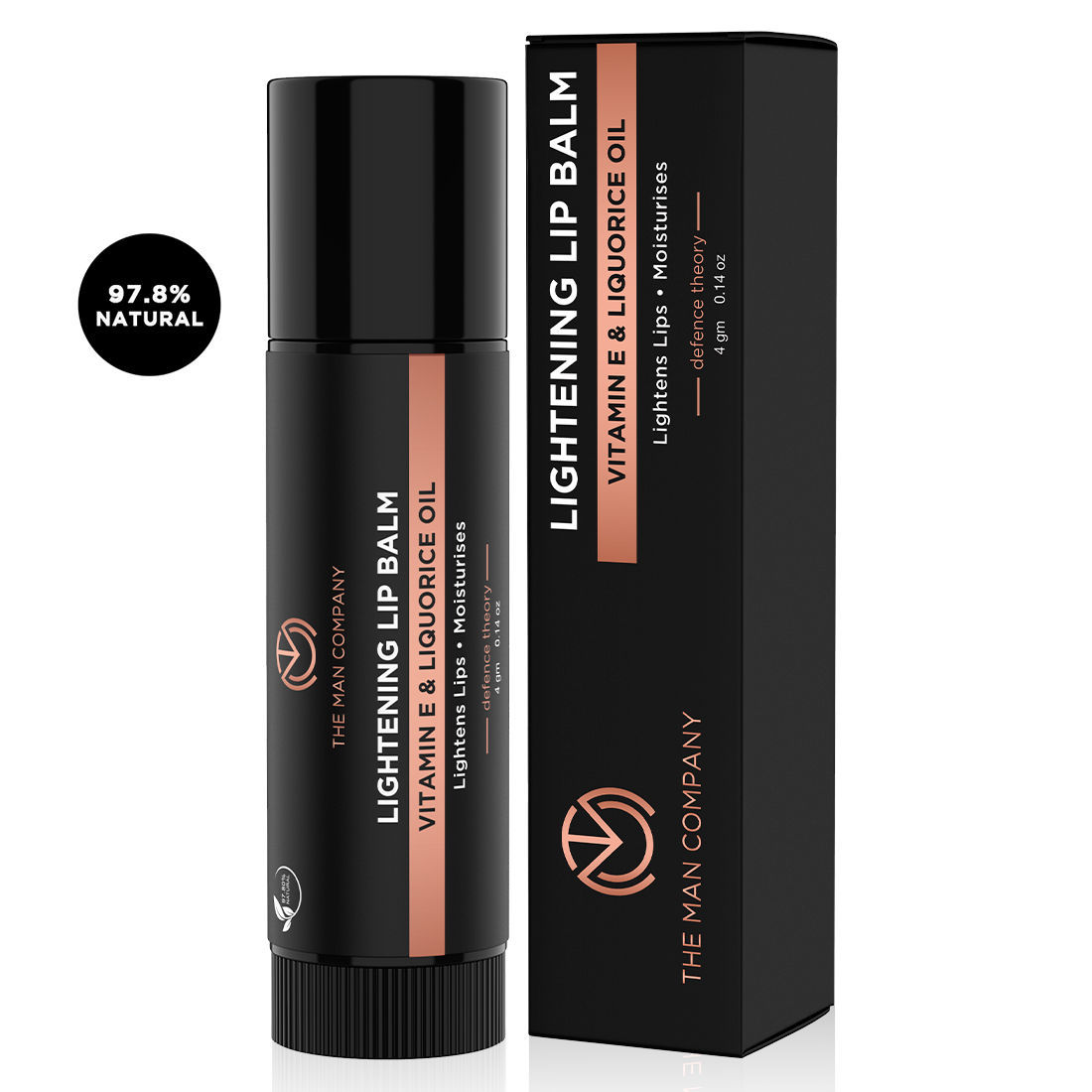 lightening lip balm the man company