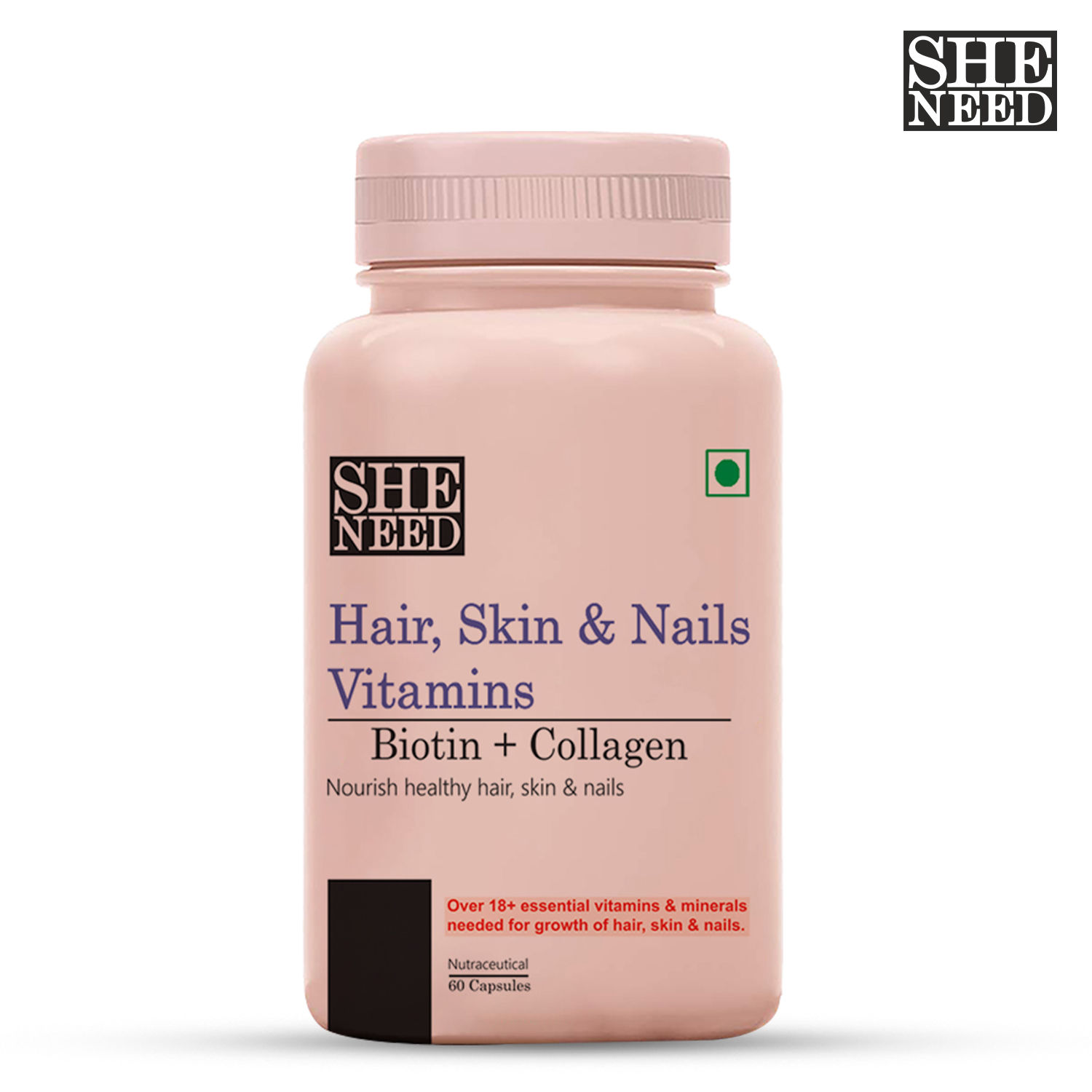 Amazon.com: Hair Skin and Nails Vitamins | 300 Softgels | with Biotin and  Collagen | Infused with Argan Oil and Coconut Oil | Non-GMO, Gluten Free  Supplement | by Horbaach : Health & Household