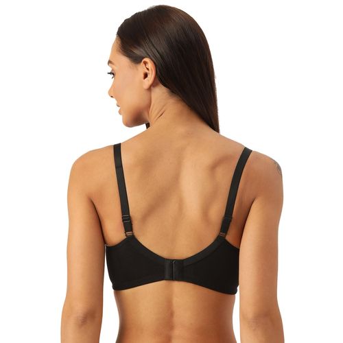 Buy Inner Sense Organic Cotton Antimicrobial Soft Nursing Bra With Removable  Pads -Pack Of 3-Black Online