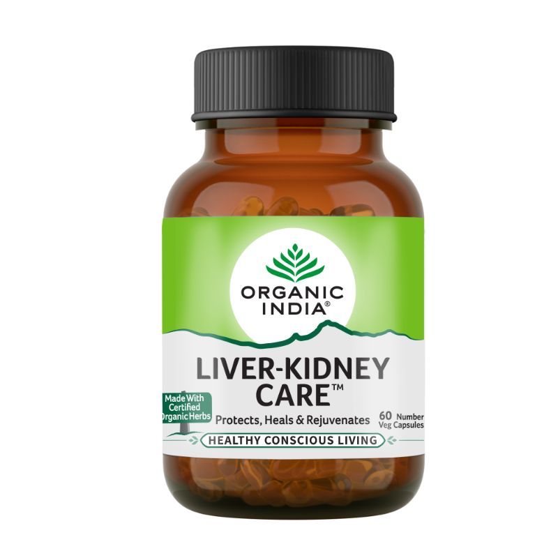 Organic India Liver-Kidney Care (60 Capsules)