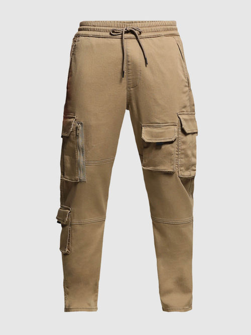 Jack And Jones Beige Cargo Pants Buy Jack Jones Beige Anti Fit