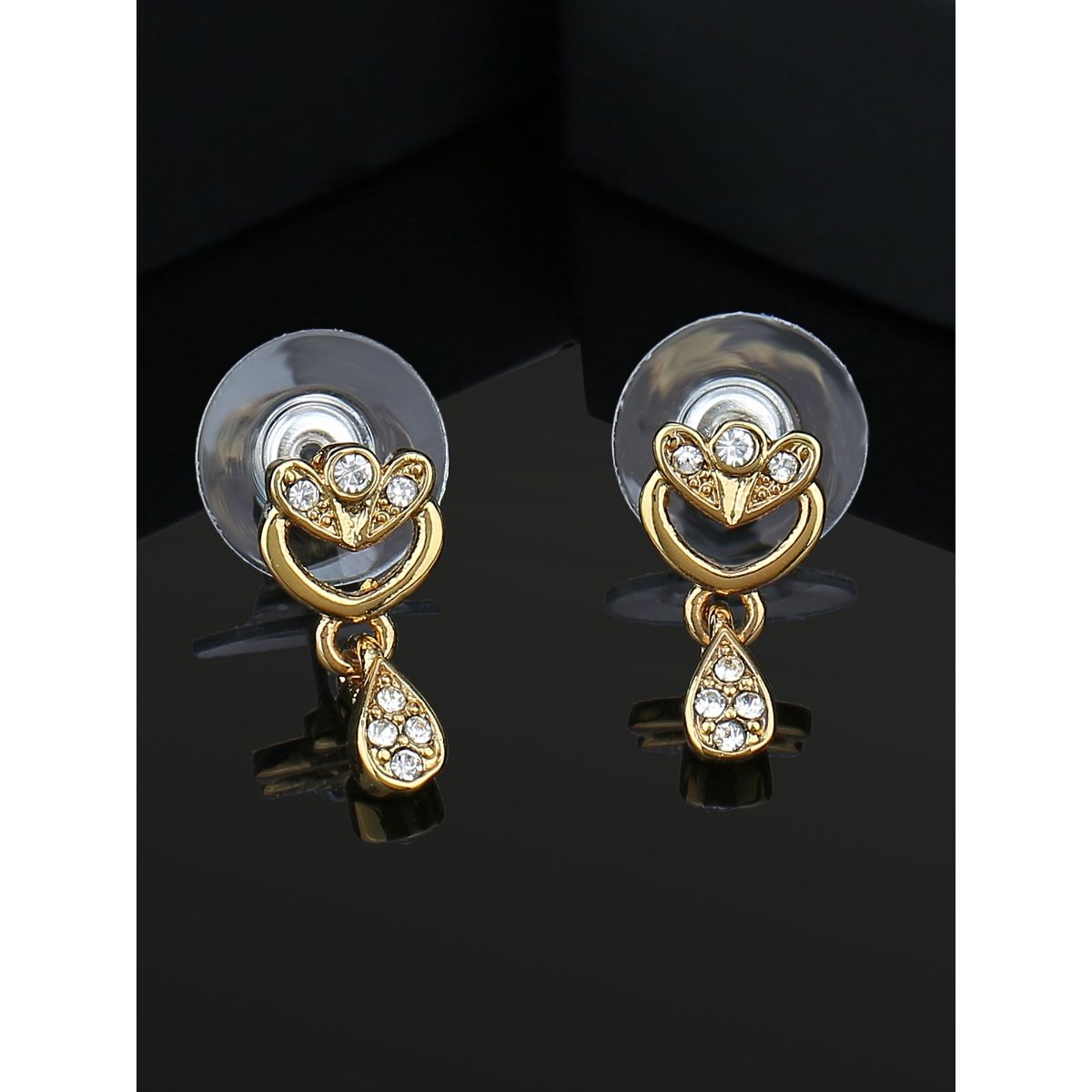 Estele Gold Plated Gorgeous Earrings For Women: Buy Estele Gold