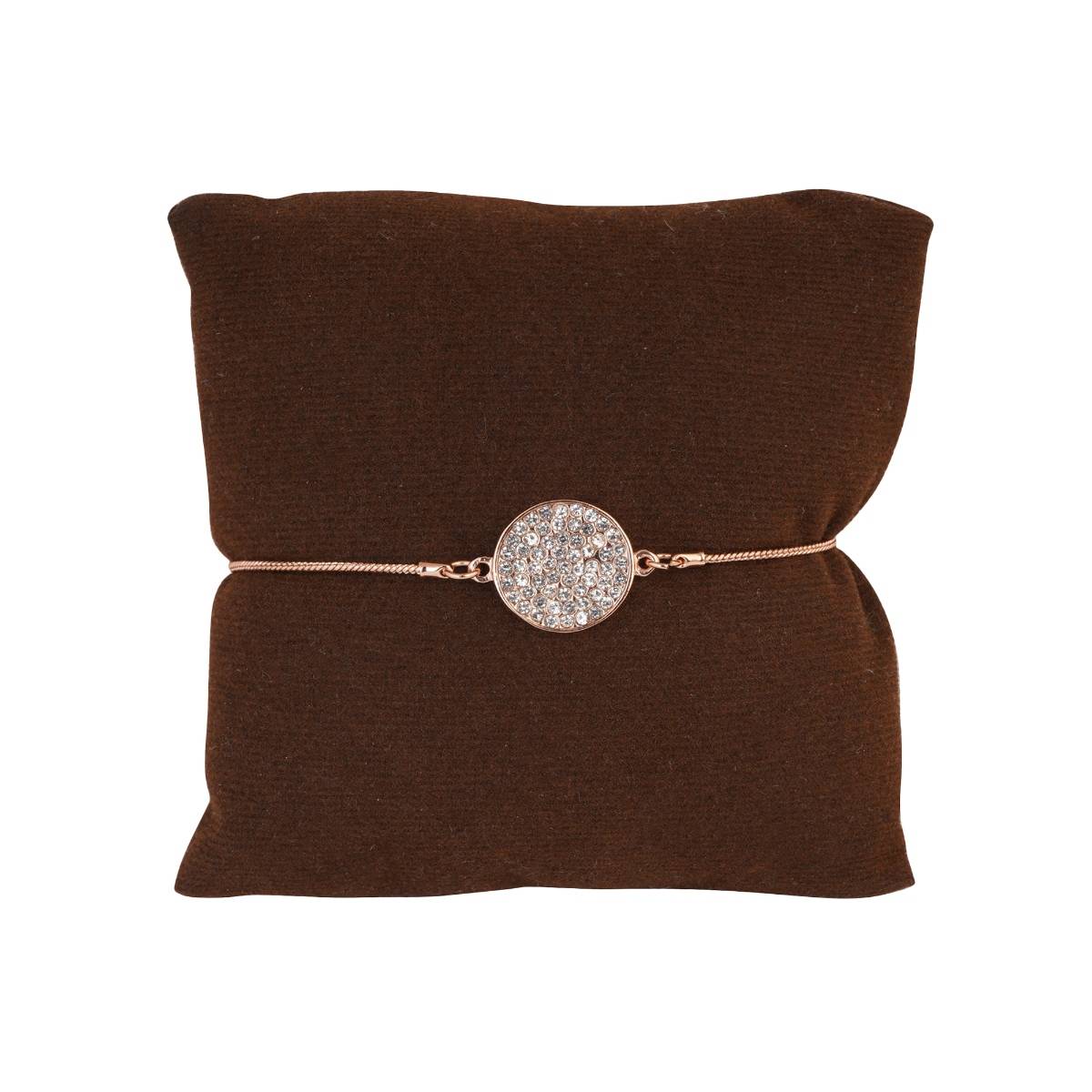 Estele Rose Gold Plated Star Coin Chain Bracelet For Women