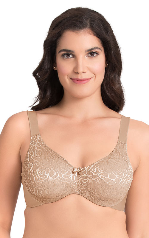 Beautiful support lace minimiser bra Maidenform