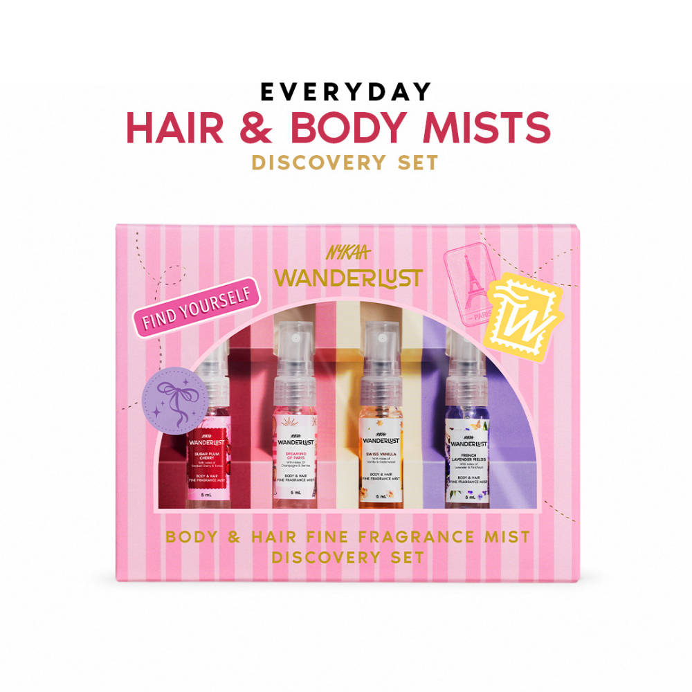 Wanderlust Discovery Set Bestselling Perfume Body & Hair Mis...