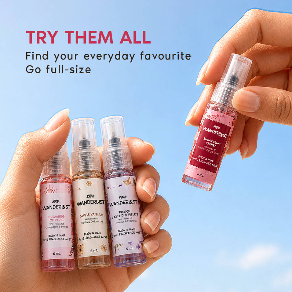 Wanderlust Discovery Set Bestselling Perfume Body & Hair Mis... - view 4