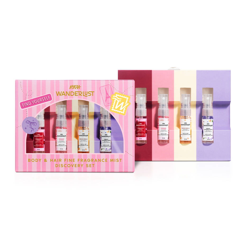 Wanderlust Discovery Set Bestselling Perfume Body & Hair Mis... - view 7