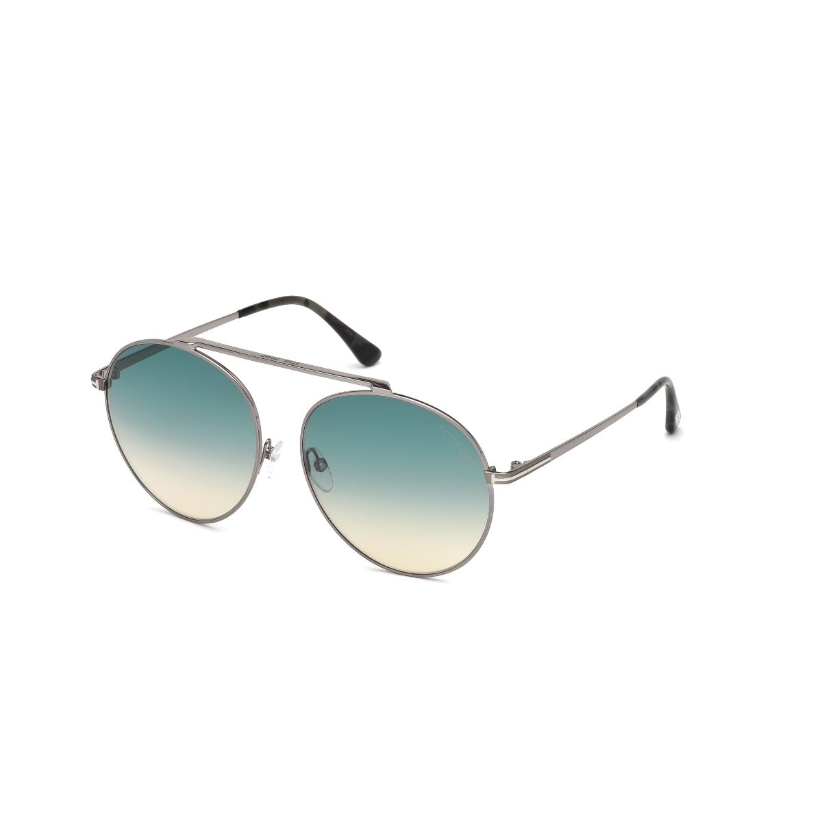 Tom ford hot sale round metal sunglasses