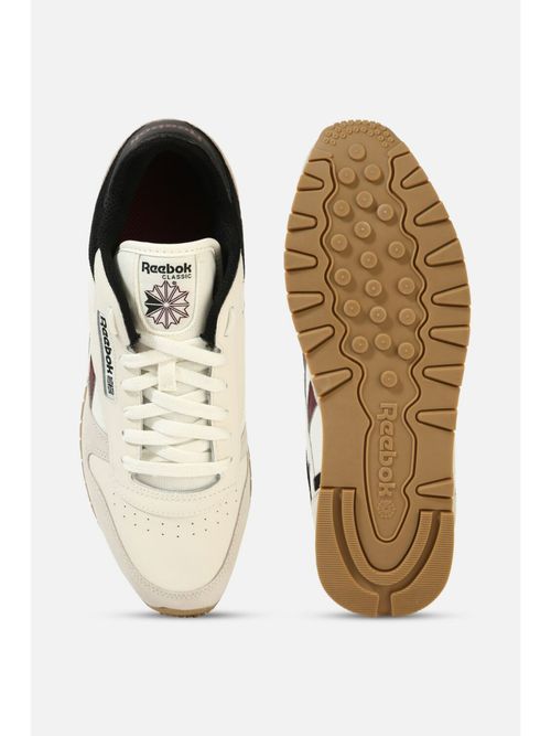 Reebok Mens Classic Leather Running Shoes