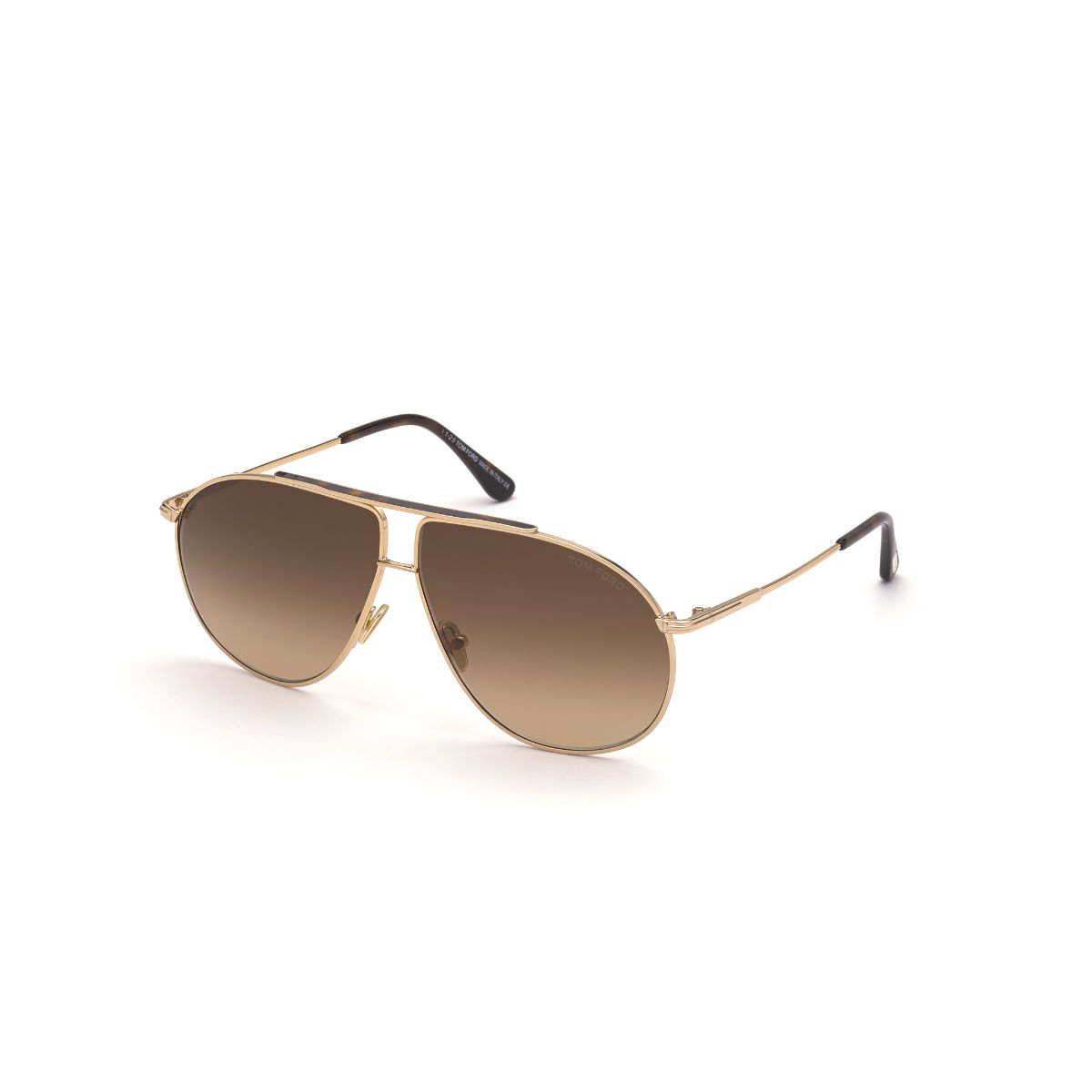 Tom Ford FT0621 08R Jason Gunmetal Pilot Sunglasses - Walmart.com