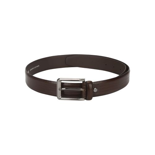 RedTape Men's Brown Leather Belt