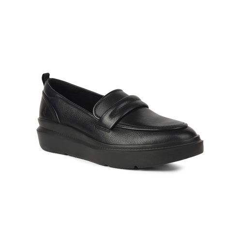 Hush Puppies Women Casual Slip-On Loafers Black (UK 3)
