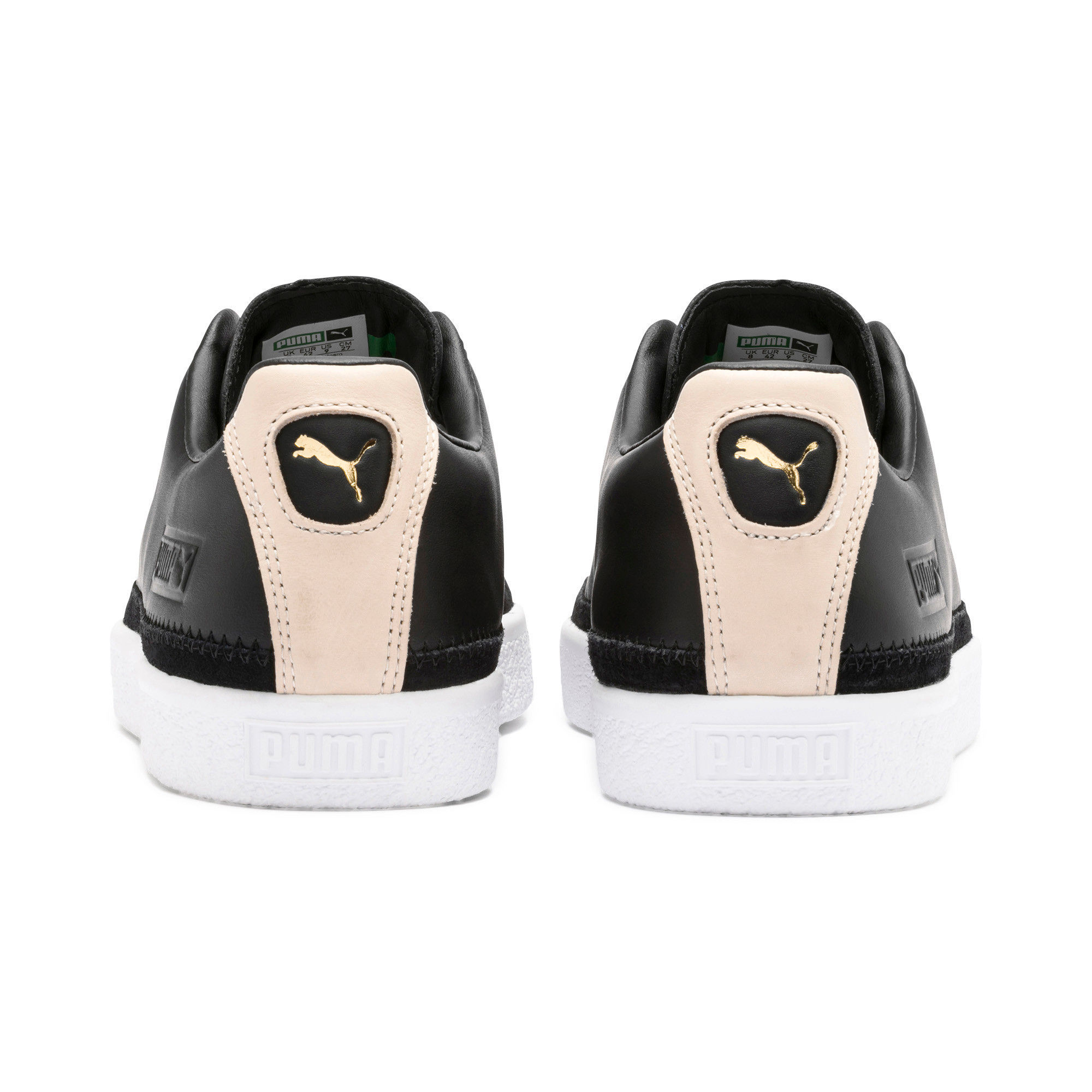 Puma basket trim top block sneakers