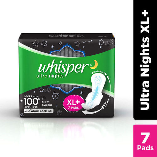 Whisper Ultra Nights Xl 7s Sanitary Pads For Women Buy Whisper Ultra Nights Xl 7s Sanitary Pads For Women Online At Best Price In India Nykaa Always ultra night sanitary towels pads with wings pack of 40, 80 or 120. whisper ultra nights xl 7s sanitary pads for women