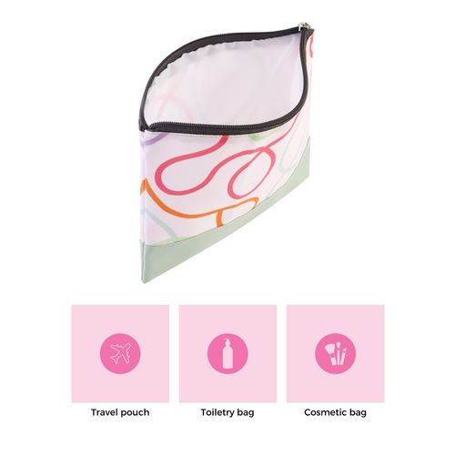 Buy Doodle Collection Multifunctional Women Printed Cosmetic Pouch