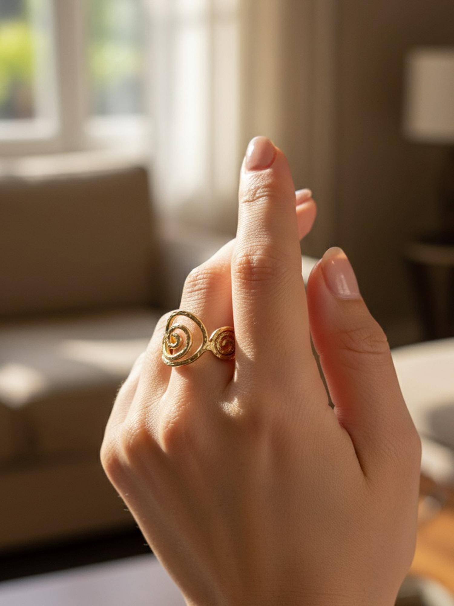 PANASH Gold-Plated Ring