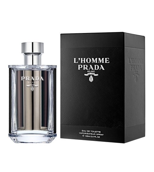 Prada L'Homme Eau de Toilette Fougere Aromatic Notes Men's Fragrance
