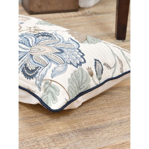 Buy The Home Story Cushion Covers 12 x 18 Inches Green and Beige