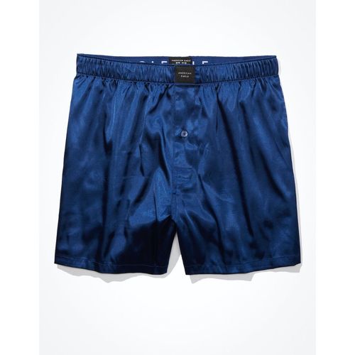 AEO Solid Satin Pocket Boxer Short - Underwear