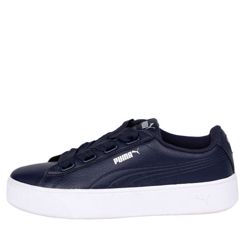 Buy Puma Vikky Stacked Ribbon Core Women's Navy Blue Sneakers