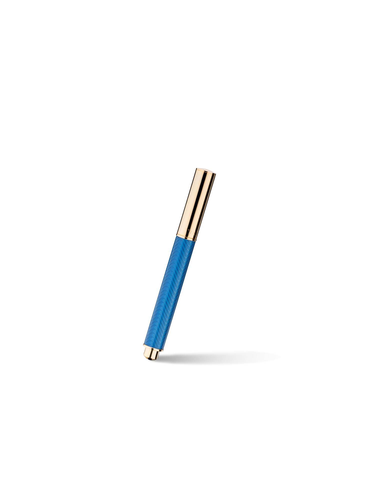 Vanderbilt New York Blue & Gold Shelborne Signature Rollerball Pen