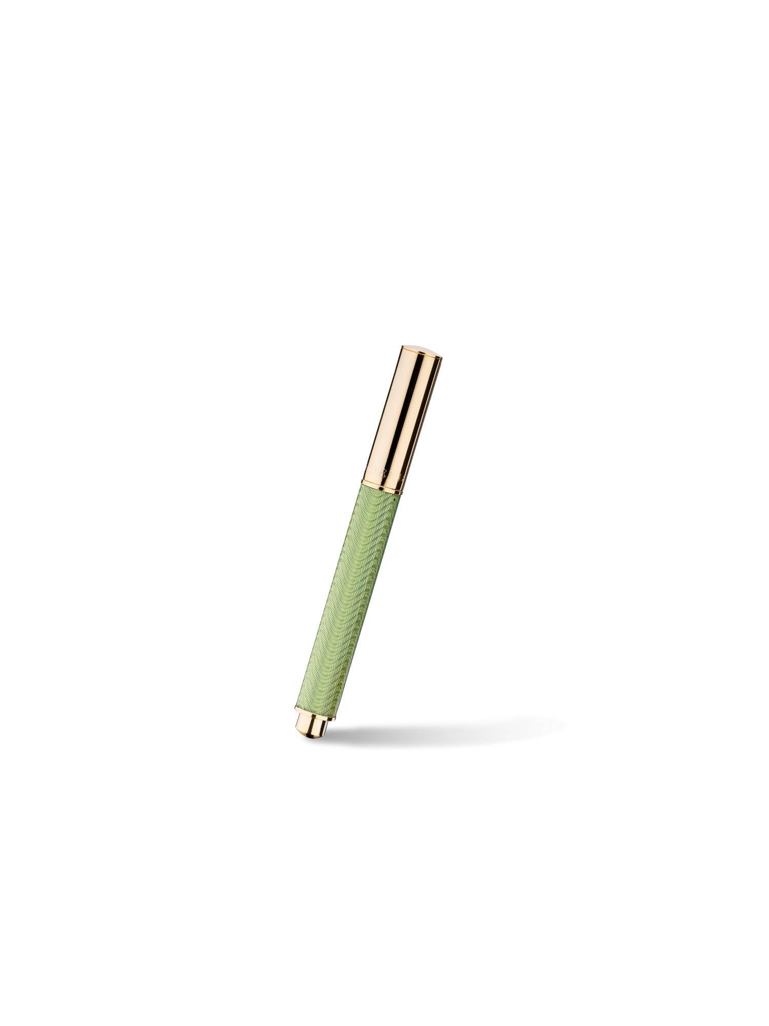 Vanderbilt New York Green & Gold Shelborne Signature Rollerball Pen