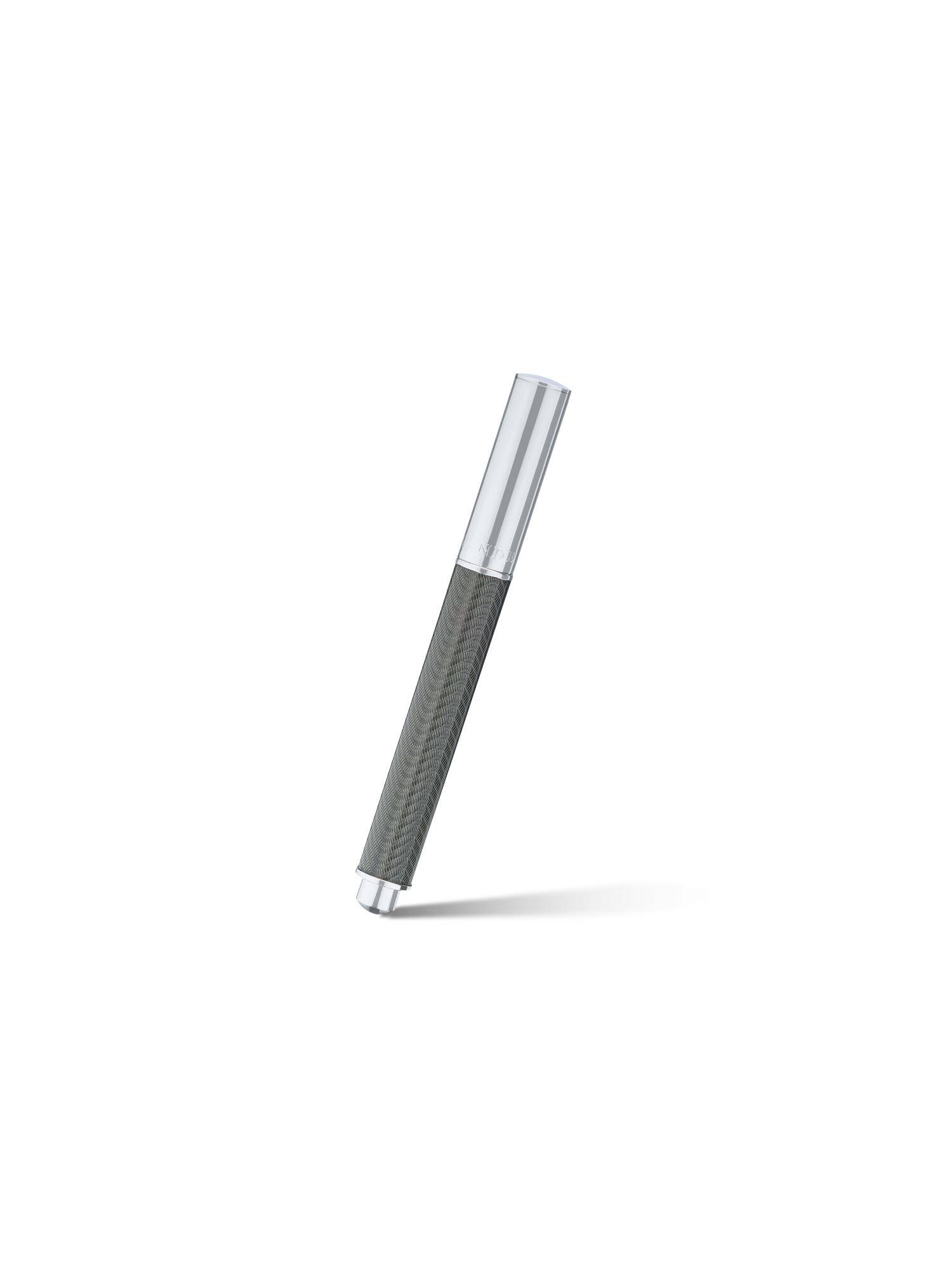 Vanderbilt New York Grey and Silver Shelborne Signature Rollerball Pen