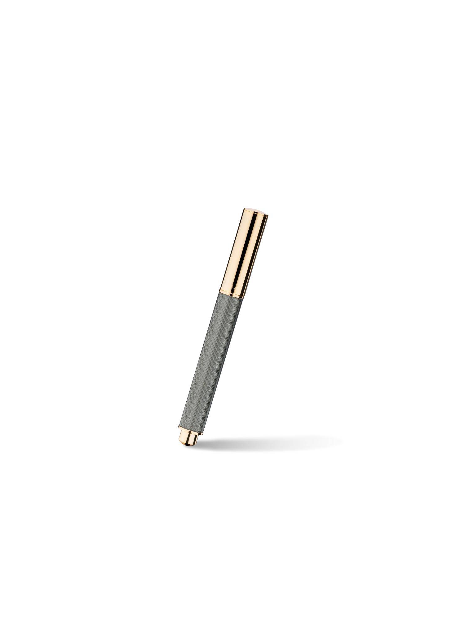 Vanderbilt New York Grey and Gold Shelborne Signature Rollerball Pen