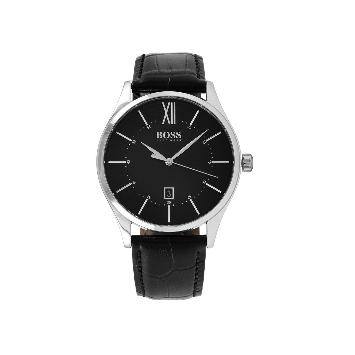 Buy Hugo Boss Watches Distinction Date Analog Black Dial Men's Watch ...