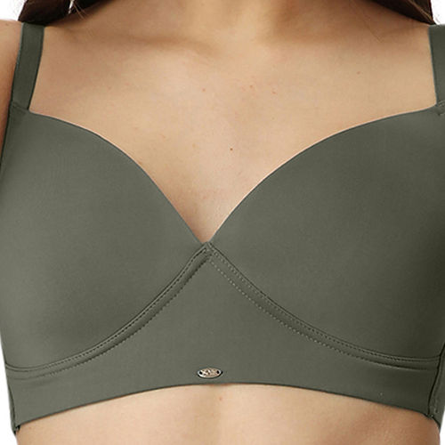 Soie Women Full Coverage Padded Non-Wired Ultra Soft Seamless Bra - Price  History