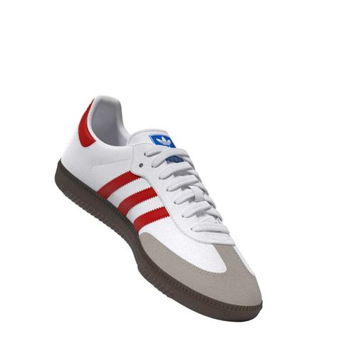 adidas gazelle silver green womens Women's Samba White/Black/Red – Tradehome Shoes main image 0