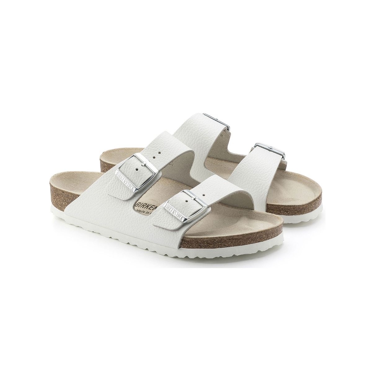 White sole birkenstocks hot sale