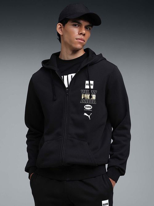 Puma Essentials Logo Lab Men's Foil Print Hoodie