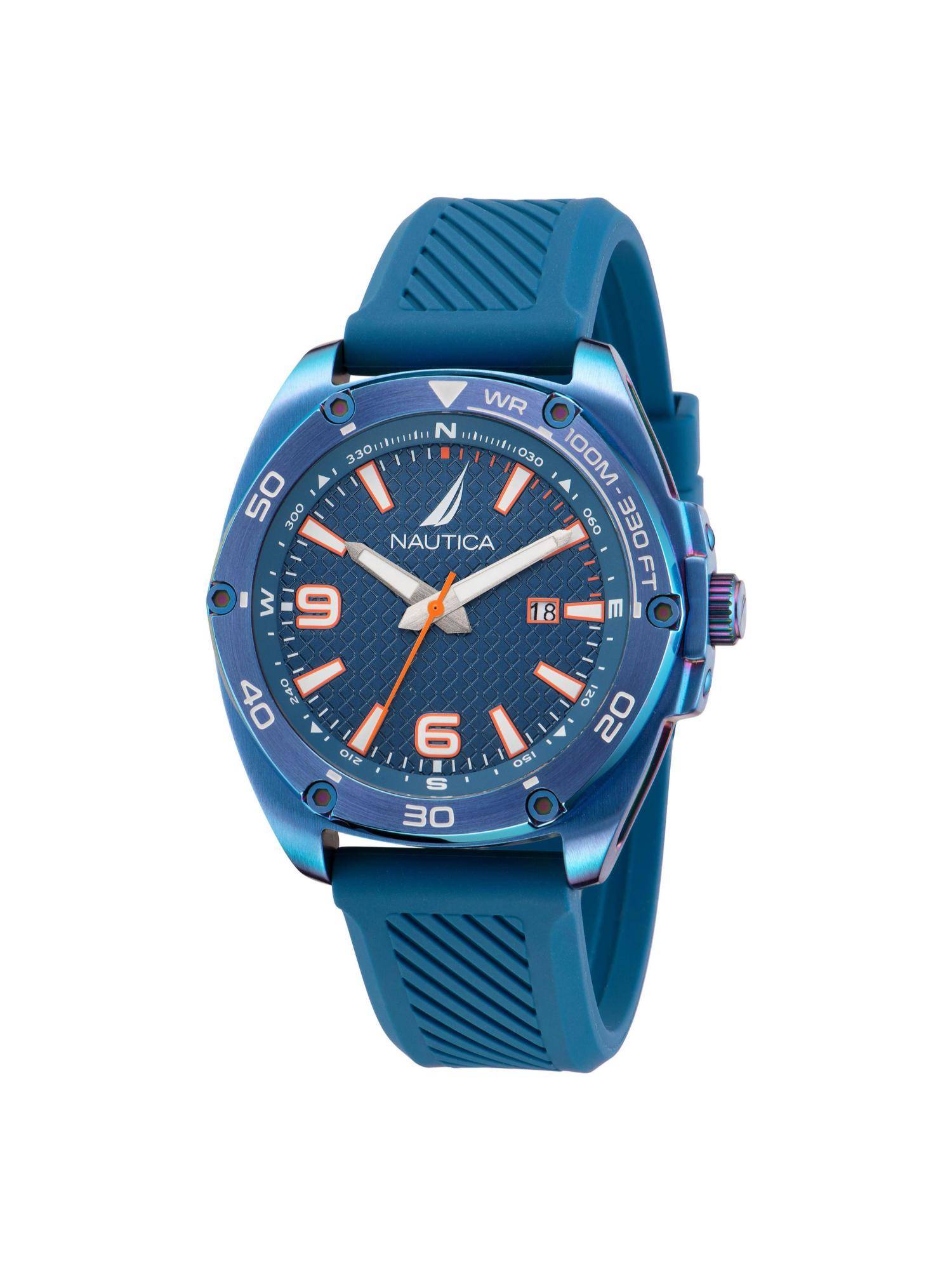 Nautica Men Blue Strap Analog Watch NAPTCF20(M)