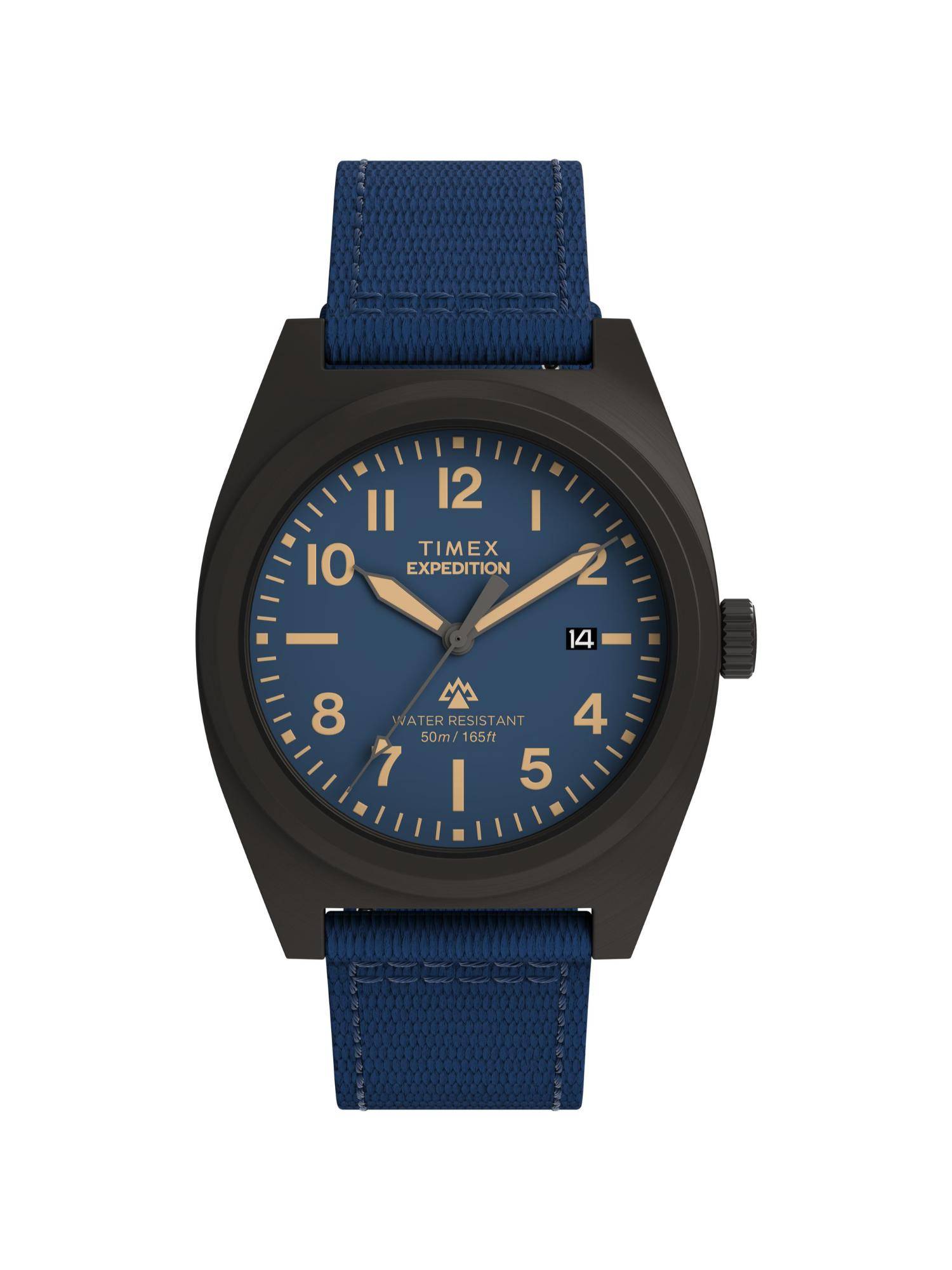 Timex Capstone Round 21mm Blue Dial Analog Men Watch - TW2Y18200UJ
