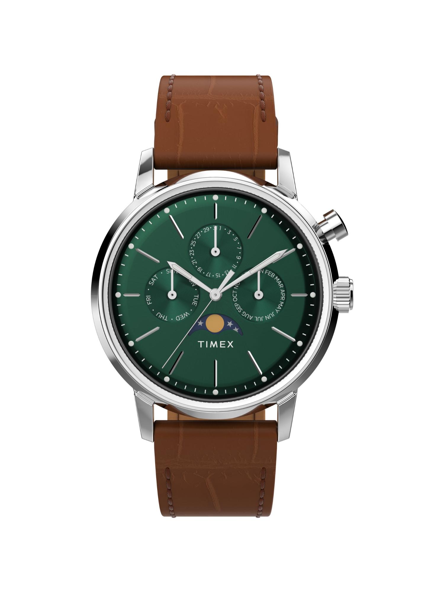 Buy Timex Marlin Round 40mm Green Dial Analog Men Watch