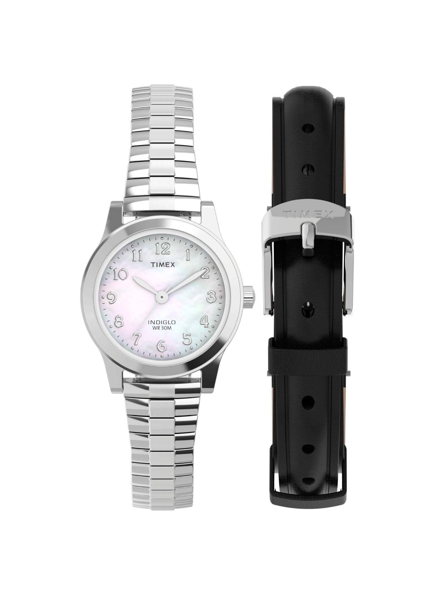 Timex Essex Round 25mm White Dial Analog Women Watch - TWG063500JQ