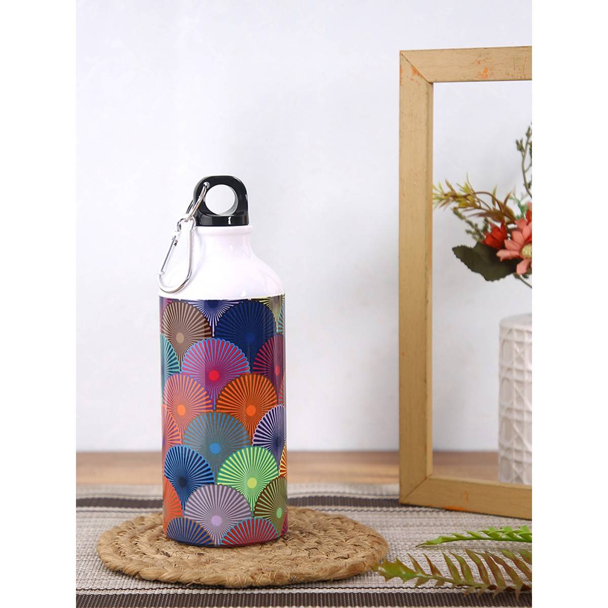 PENTADECO Attractive Design & Colourful Printed Water Bottle 600 Ml