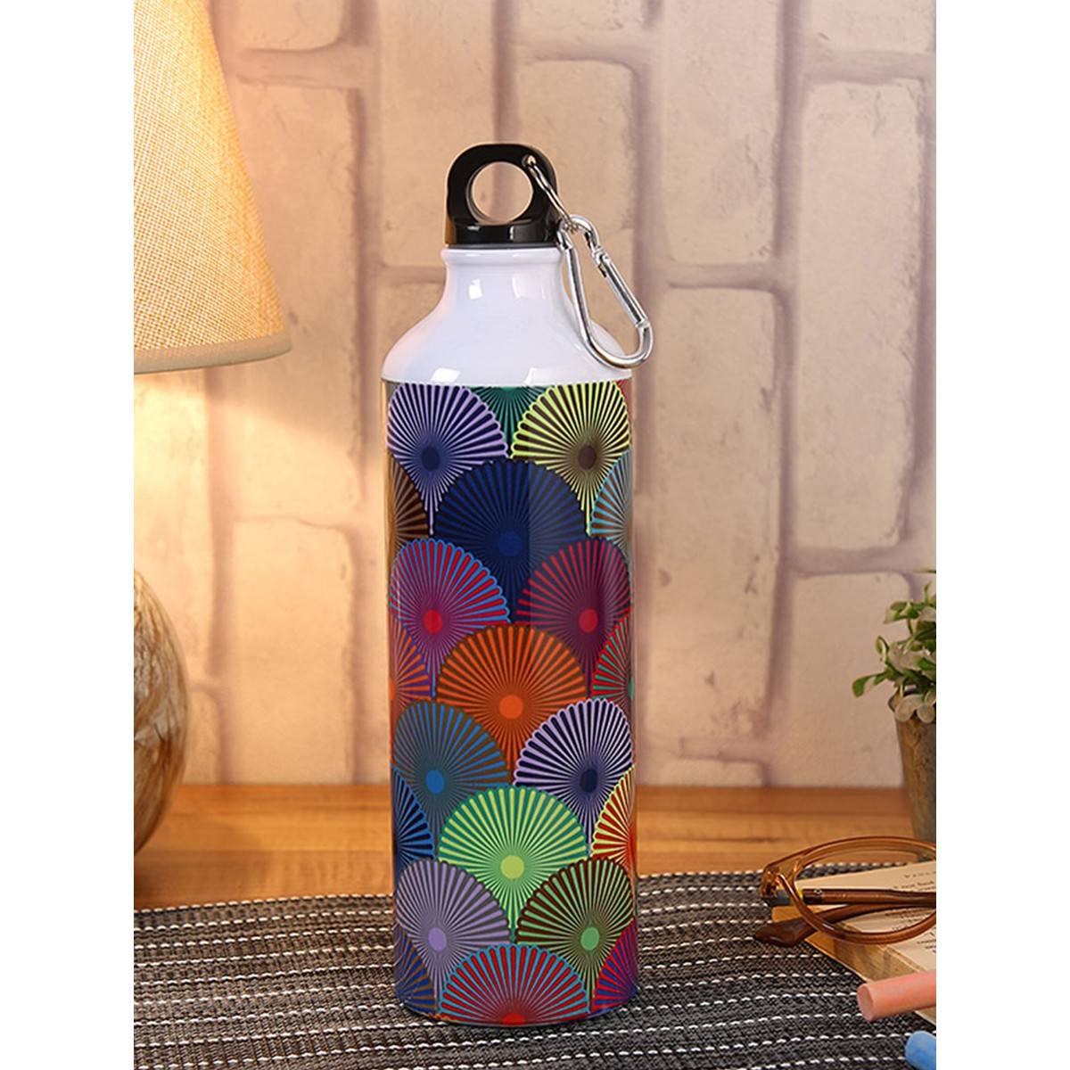 PENTADECO Beautiful Attractive Colourful Printed Design Sipper Water Bottle Aluminium 750 Ml