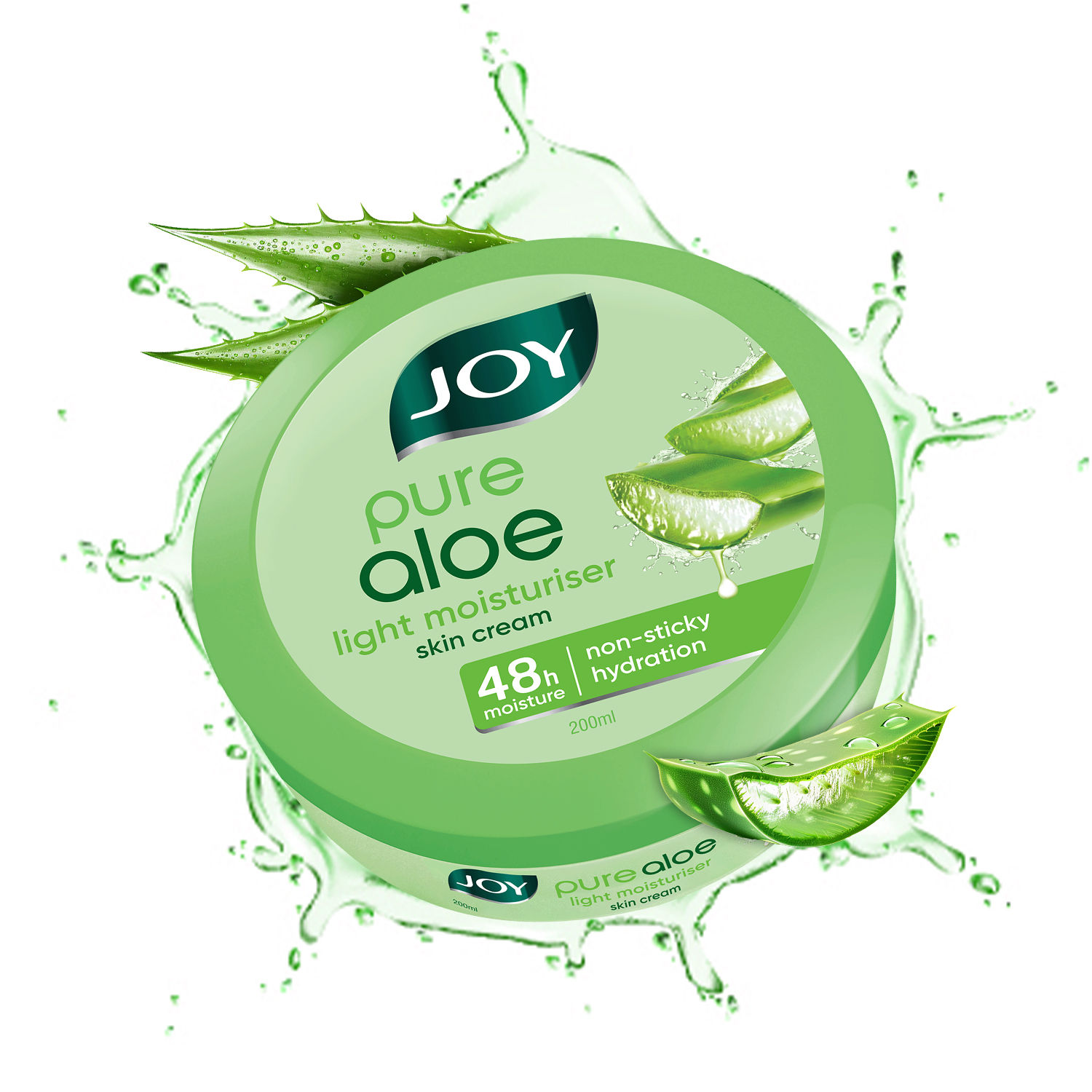 Buy Joy Pure Aloe Vera Light Moisturizer Skin Cream for Face Body For 48 Hrs Moisturization Online