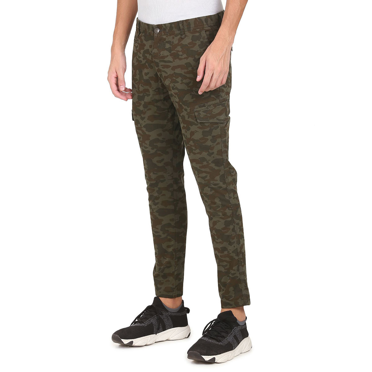 Buy OCHENTA Mens Casual Army Camo Combat TrousersWild Cargo Pants with 8  Pockets Size 2944 Online at desertcartINDIA