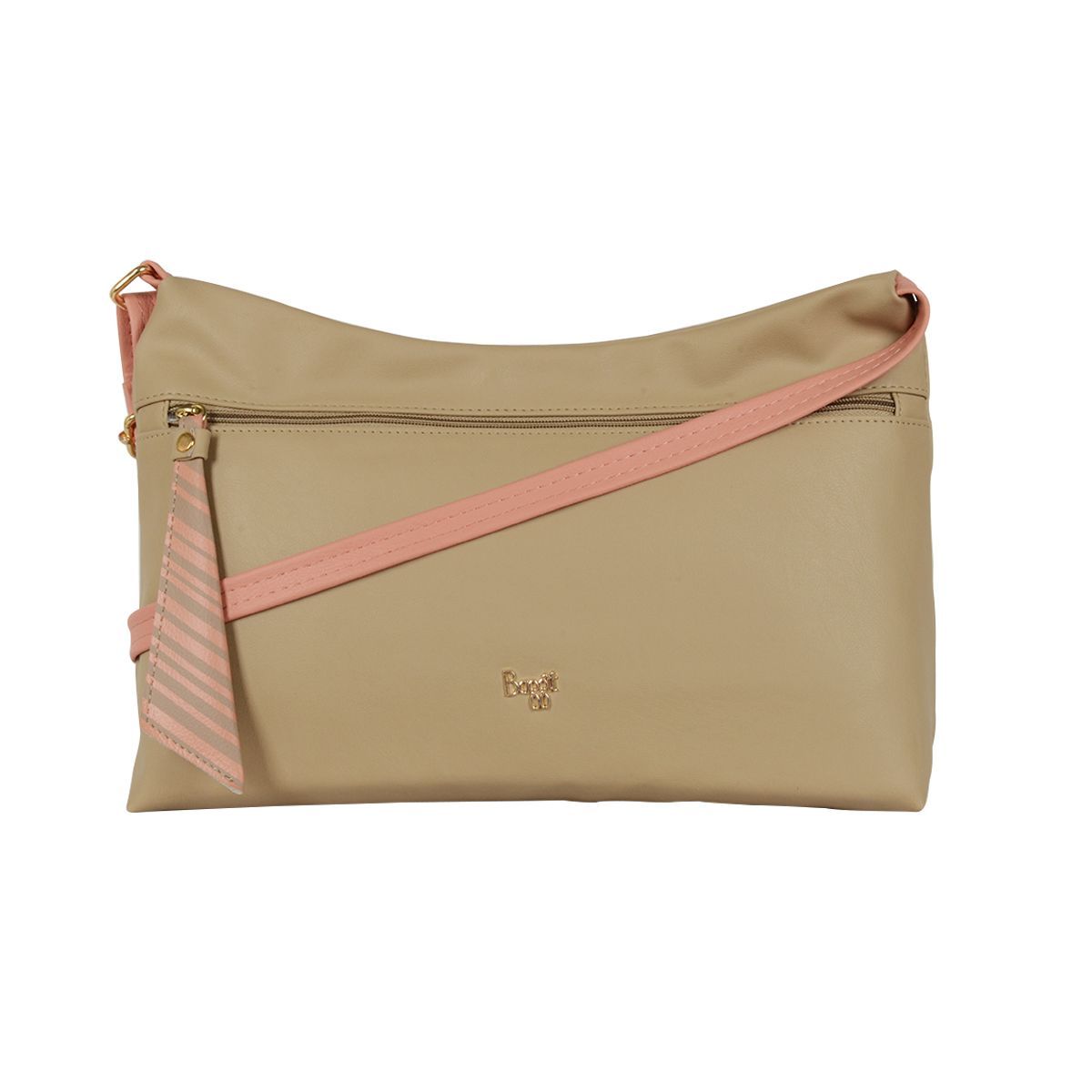 Peach color baggit sling bag - Women - 1744622100