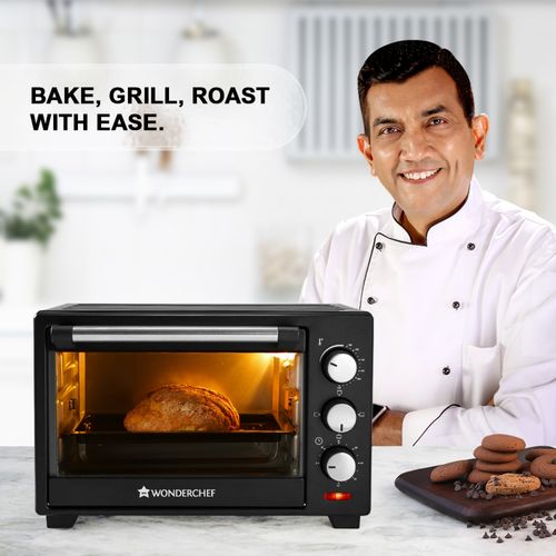 Wonderchef Oven Toaster Grill (Otg) 19 Litres, Black