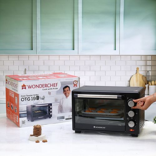 Wonderchef Oven Toaster Grill (Otg) 19 Litres, Black
